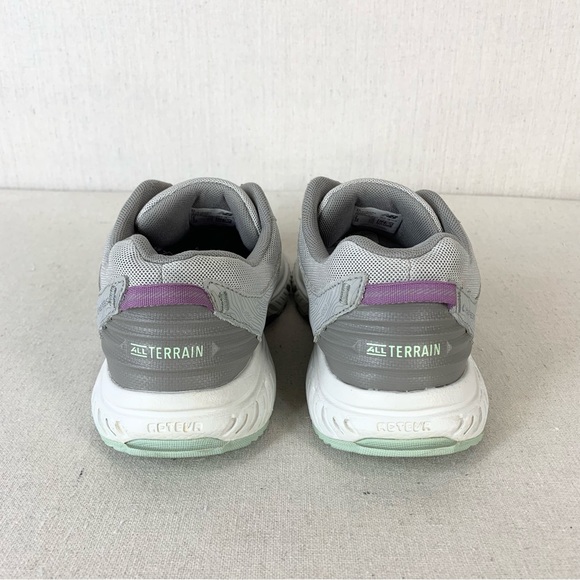 New Balance Women's 510 V4 Light Gray/Purple All Terrain Athletic Shoes - Size 8 - Picture 5 of 14